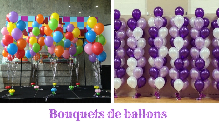 Bouquets de ballons