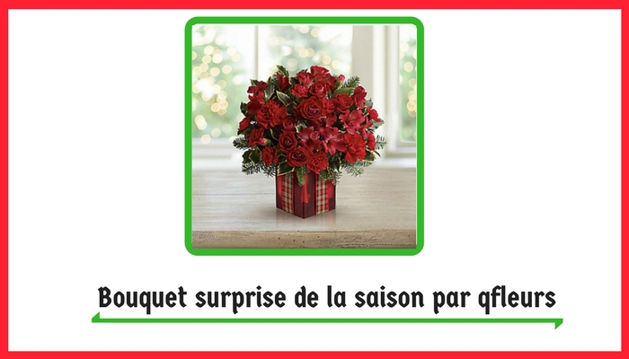Bouquet surprise de la saison par qfleurs