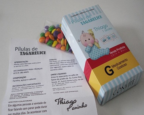 Faire-part de mariage avec chocolat