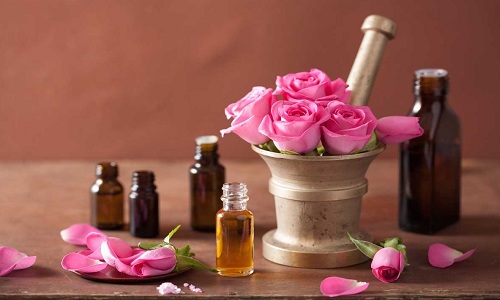 Parfum aromatique de rose