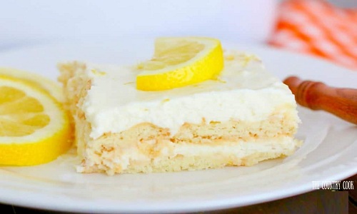 Gâteau glacé au citron