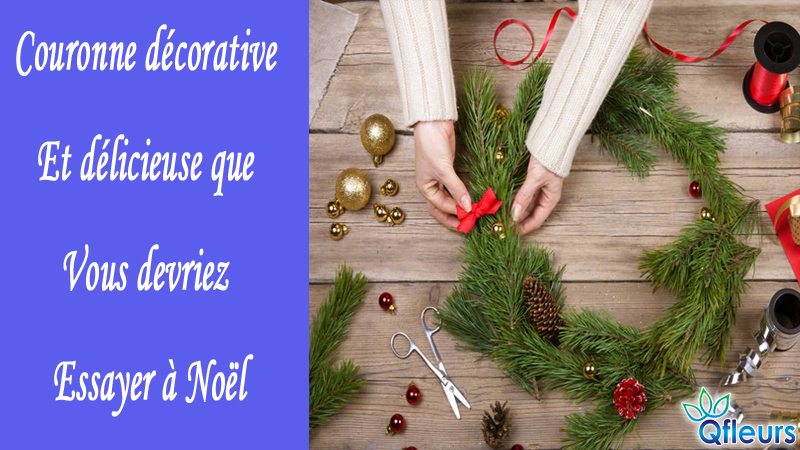 delicious and decorative christmas wreath