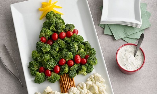 Arbre de Noel Crudites