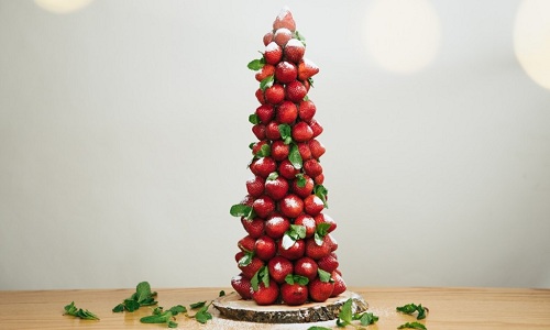 Sapin de Noël aux pommes