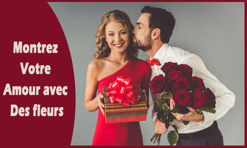 Montrez votre amour avec des fleurs