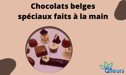 Chocolats belges spéciaux faits à la main
