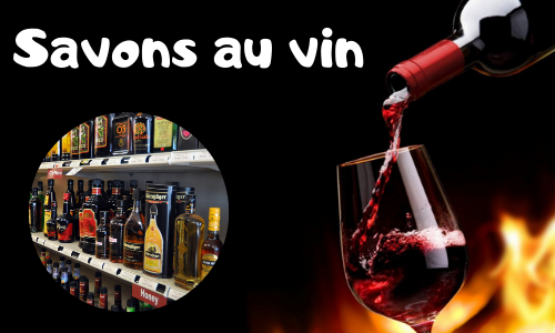 Savons au vin