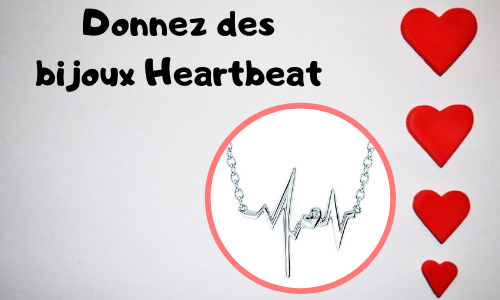 Donnez des bijoux Heartbeat