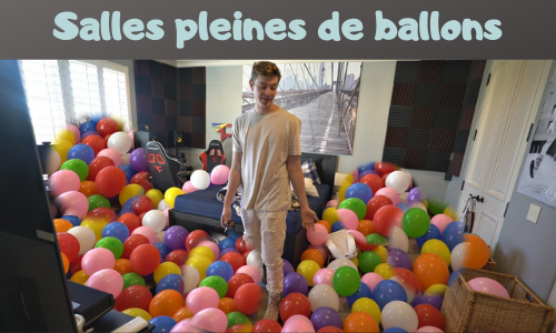 Salles pleines de ballons 