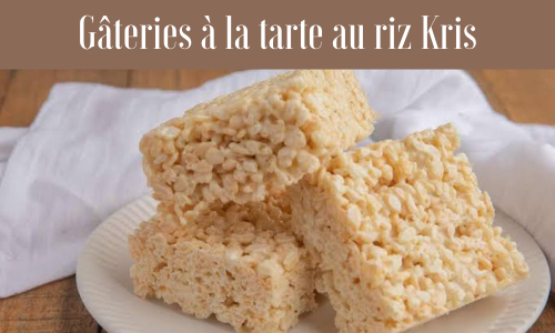 Gâteries à la tarte au riz Kris