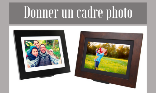 Donner un cadre photo