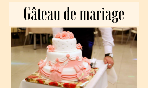 Gâteau de mariage