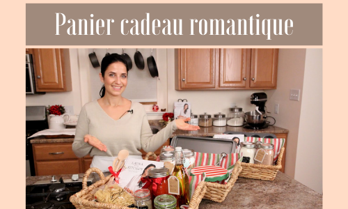 Panier-cadeau romantique