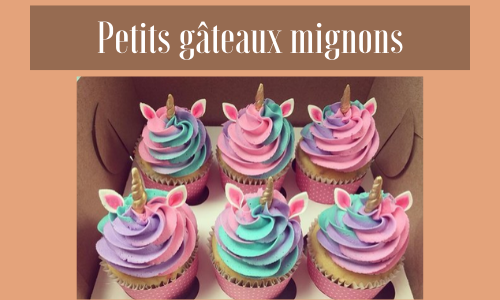 Petits gâteaux mignons