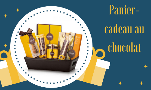 Panier-cadeau au chocolat