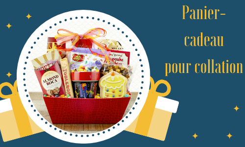 Panier-cadeau pour collation