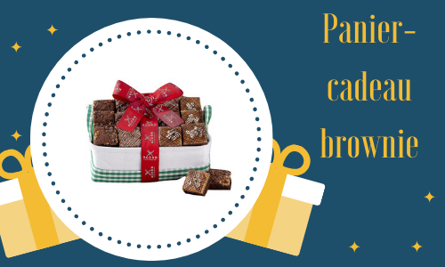 Panier-cadeau brownie