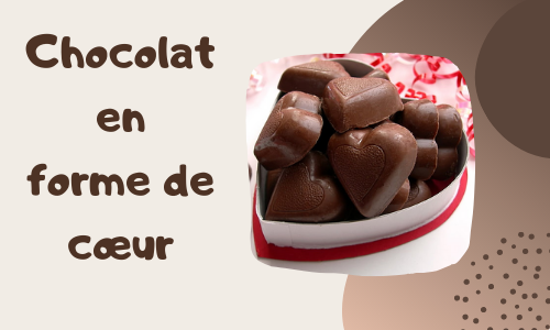 Chocolat en forme de cœur