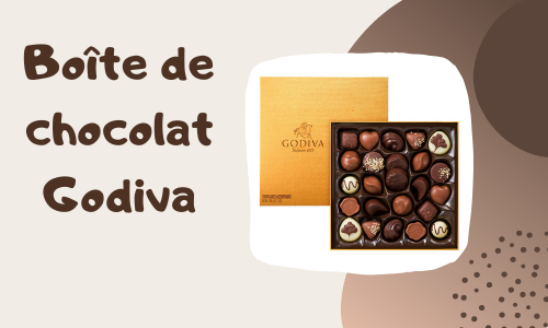 Boîte de chocolat Godiva