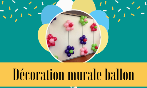 Décoration murale ballon