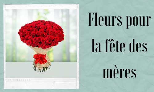 Fleurs pour la fête des mères