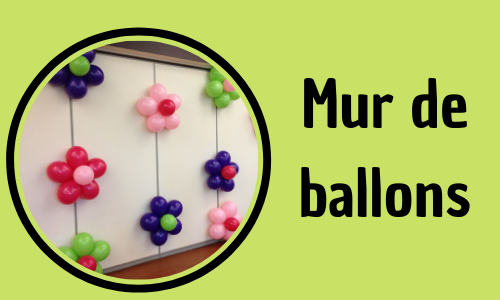 Mur de ballons