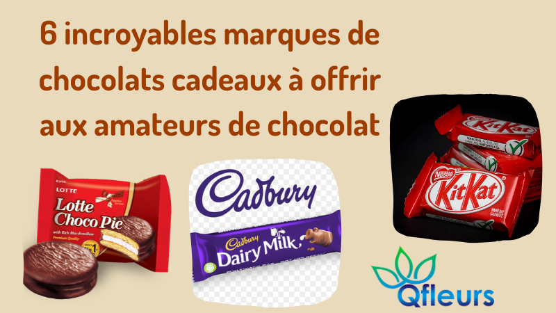 6 incroyables marques de chocolats cadeaux à offrir aux amateurs de chocolat