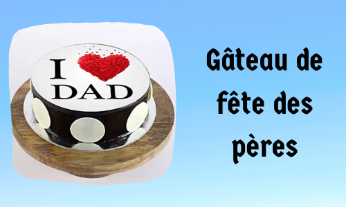Gâteau de fête des pères