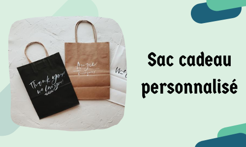 Sac cadeau personnalisé