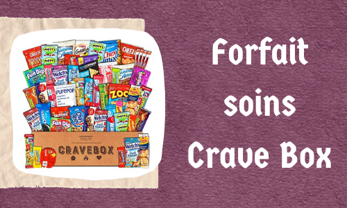 Forfait soins Crave Box