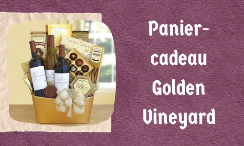 Panier-cadeau Golden Vineyard