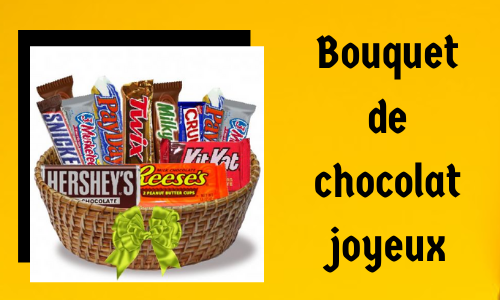 Bouquet de chocolat joyeux