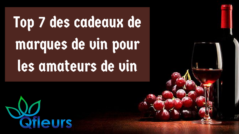 Top 7 des cadeaux de marques de vin pour les amateurs de vin