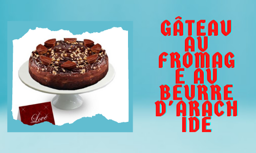 Gâteau au fromage au beurre d'arachide