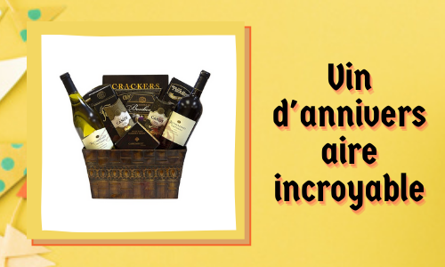 Vin d'anniversaire incroyable