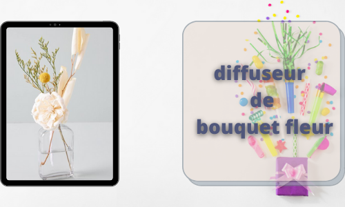 diffuseur de bouquet fleur