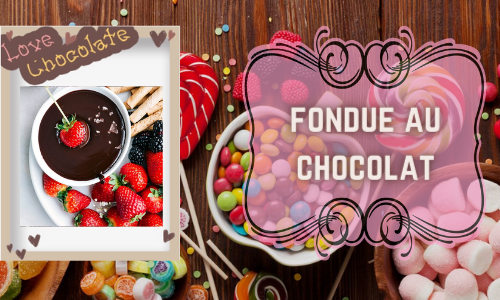 fondue au chocolat