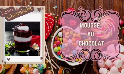 mousse au chocolat