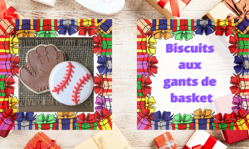 Biscuits aux gants de basket