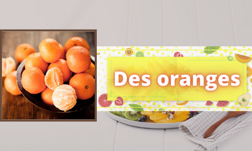 Des oranges