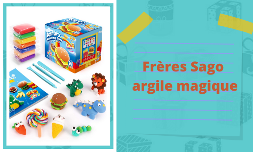 Fr&egrave;res Sago argile magique