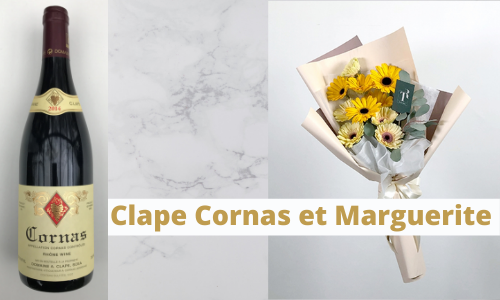 Clape Cornas et Marguerite