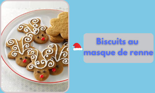 Biscuits au masque de renne