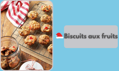 Biscuits aux fruits