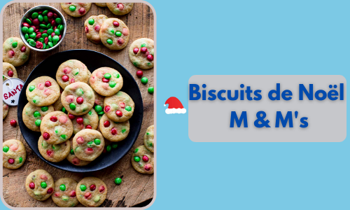 Biscuits de No&euml;l M & M's
