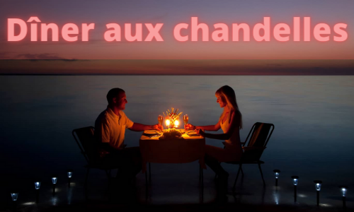 dîner aux chandelles