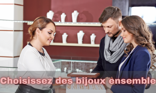 choisissez des bijoux ensemble