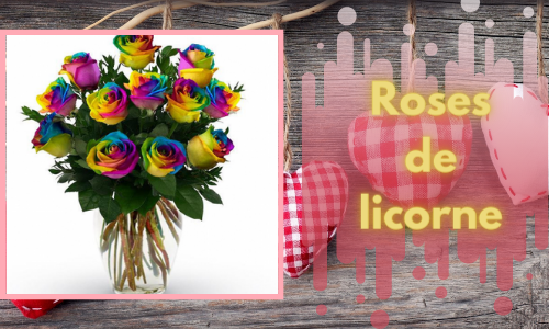 Roses de licorne