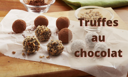 truffes au chocolat