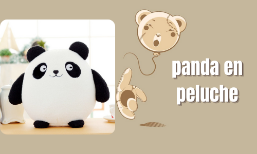 panda en peluche